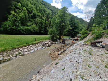Sanacijska obnova vodotokov in hudournikov po poplavah (8)